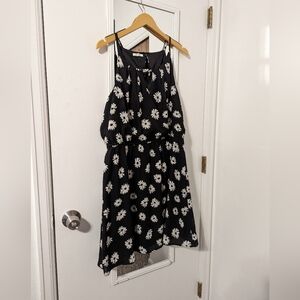 Maurices daisy print keyhole neck dress size XXL